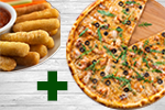 Oferta pizza especialidad + complemento a elegir